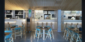 Zapote maneja el concepto de cocina abierta y tiene un diseño halagador a la vista. // Foto: twitter.com/zapote183