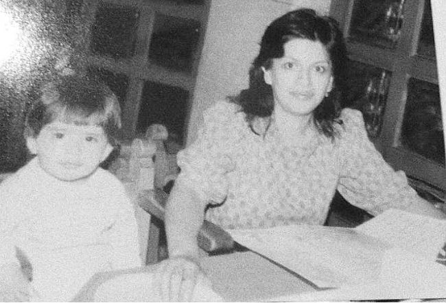 Tania y su mamá.