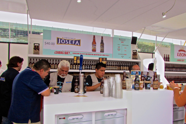 El Festival de Cerveceros dio espacio a nuevas casas cerveceras como Josefa. Foto: Omar Granados.