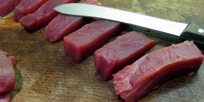 Los peces con carne roja, como el atún, son más activos; requieren mayor oxigenación en su cuerpo. // Foto: Especial