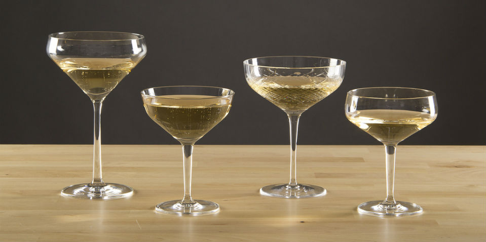 Tres tipos de copa para beber vino espumoso - Animal Gourmet