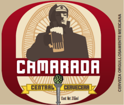 Cerveza Camarada // Diseño: Juan Pablo Betancourt.