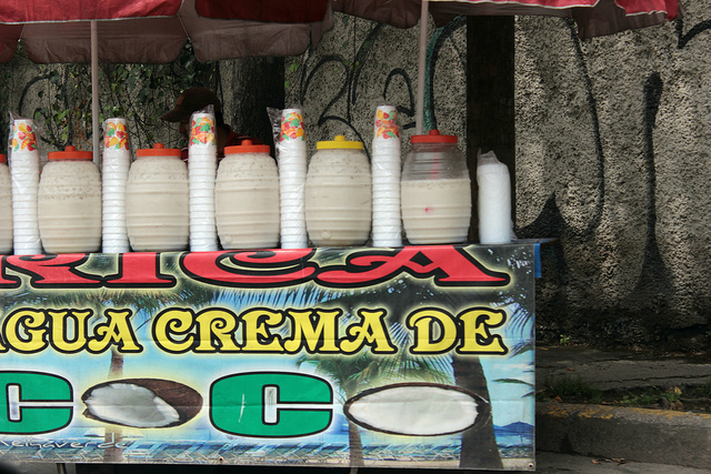 El agua y la crema de coco gozan de gran popularidad en el Distrito Federal. // Foto: Diógenes (Creative Commons).