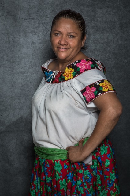 Nelly Murillo. // Foto tomada del libro “Primer Encuentro Nacional de Cocineras Tradicionales”.