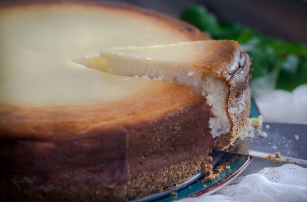 Pastel de queso.//Foto: Wikimedia Commons.