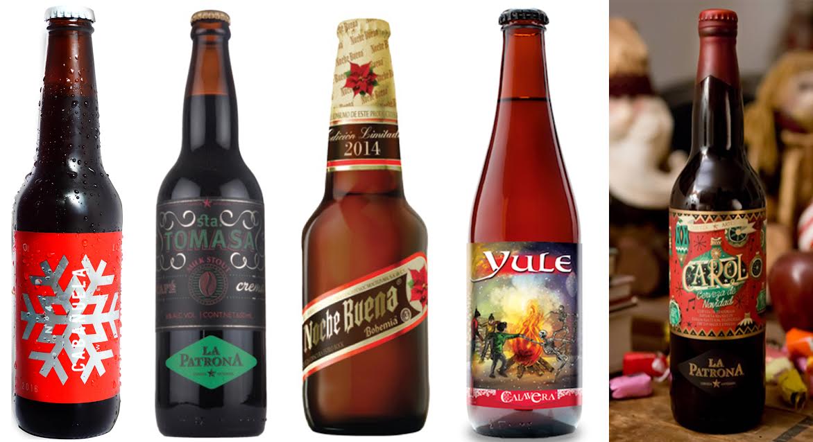 Cinco cervezas mexicanas exclusivas de la temporada navideña
