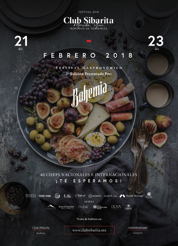 Club Sibarita 2018: tres días de fiesta y buena comida en Mérida