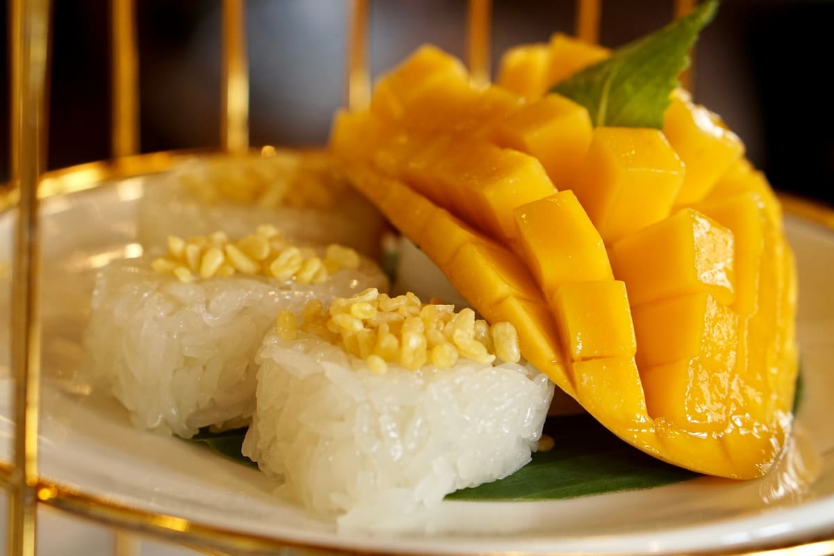 Mango sticky rice