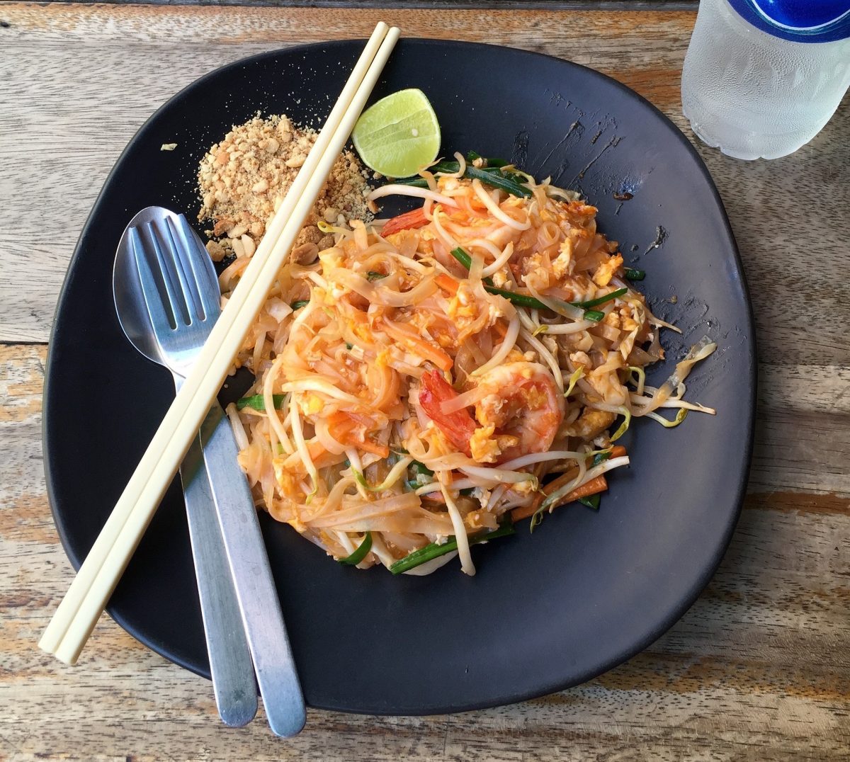 receta de pad thai cocina tailandesa