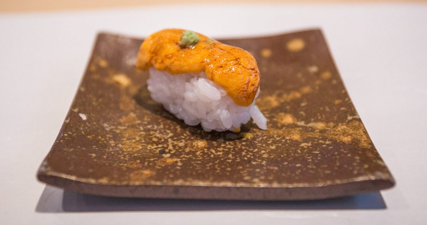 uni sushi de erizo