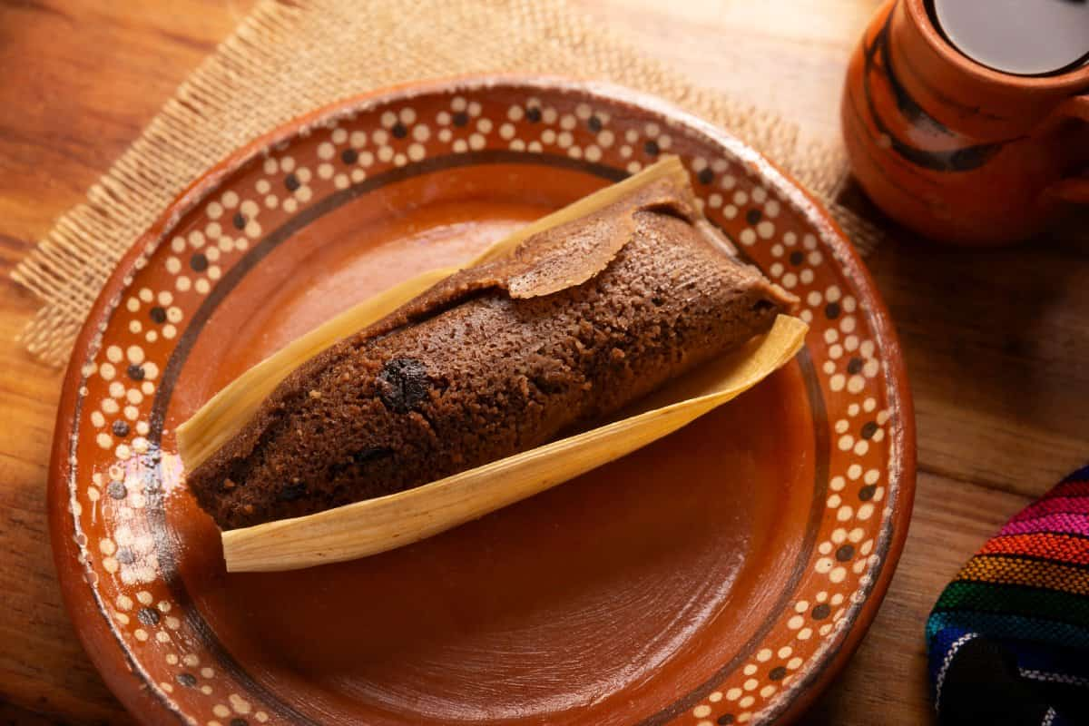 tamal de chocolate