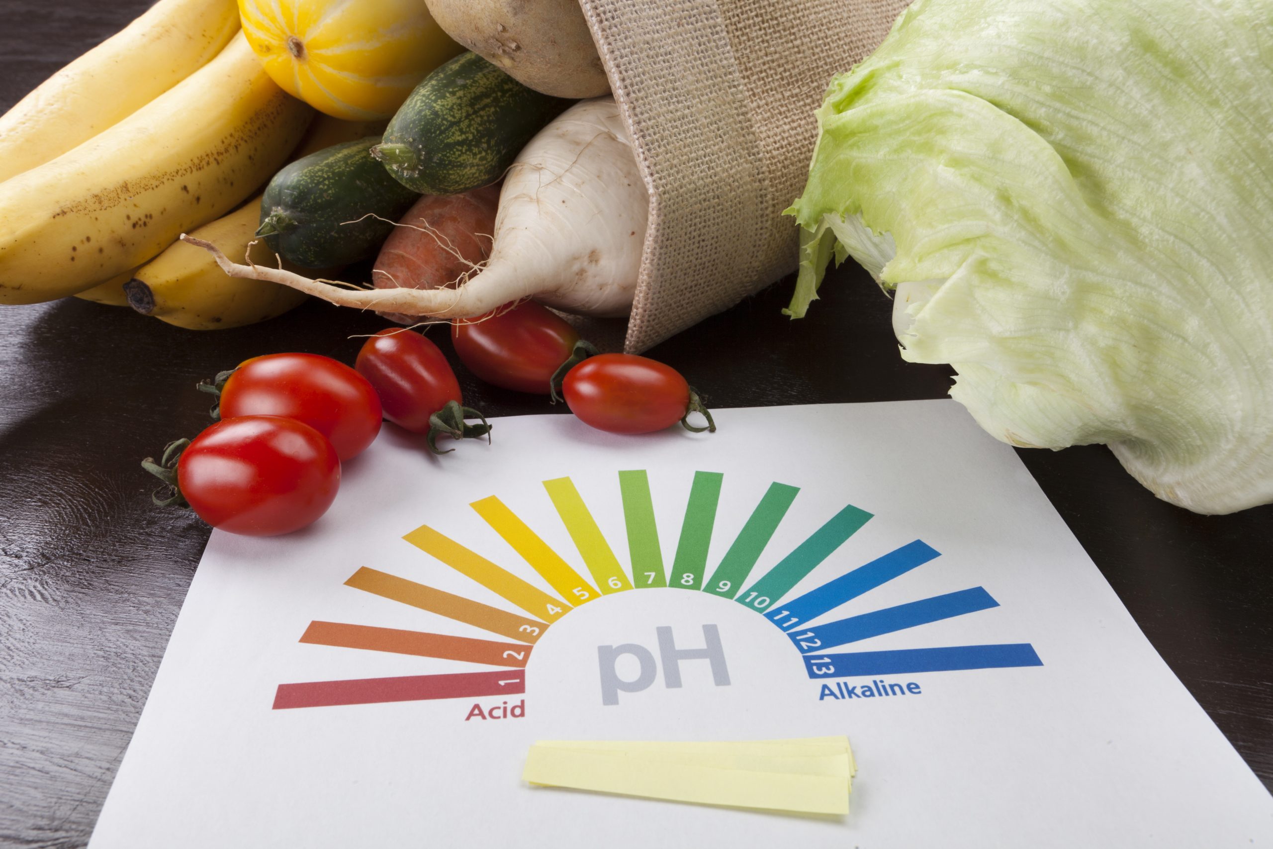 pH en los alimentos
