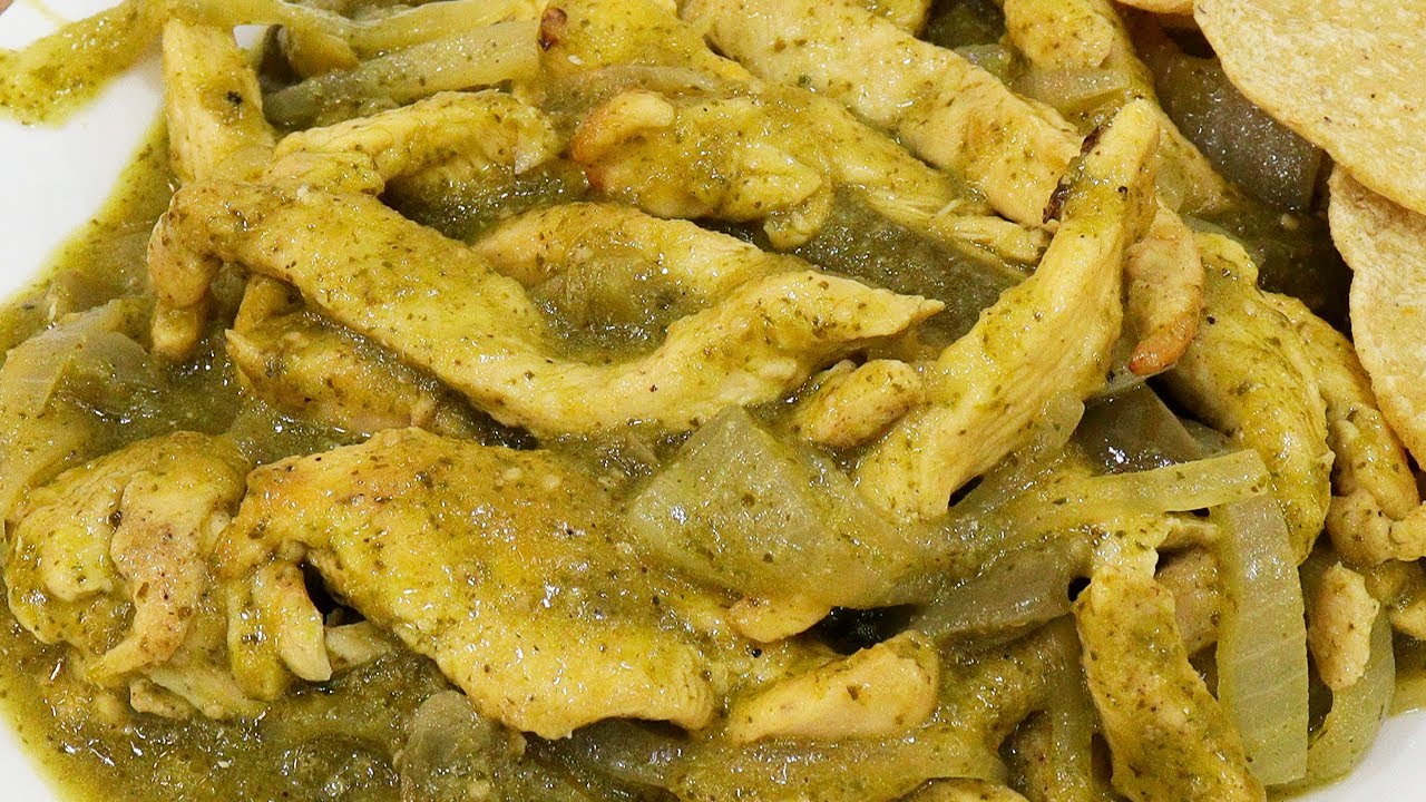 Pechuga en salsa verde