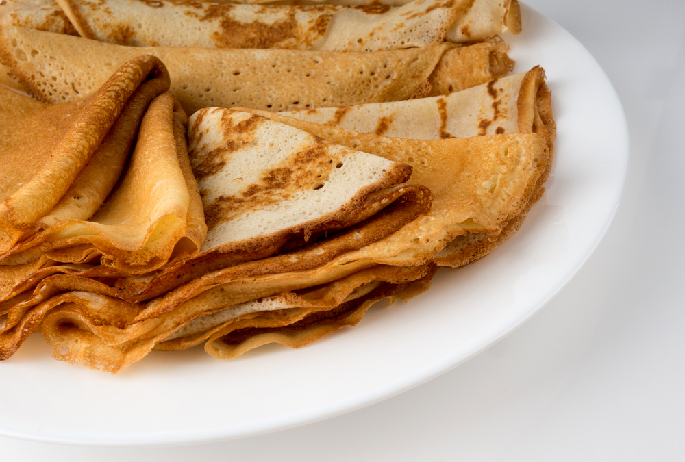 Estas crepas con harina de hotcakes quedarán jugosas y deliciosas