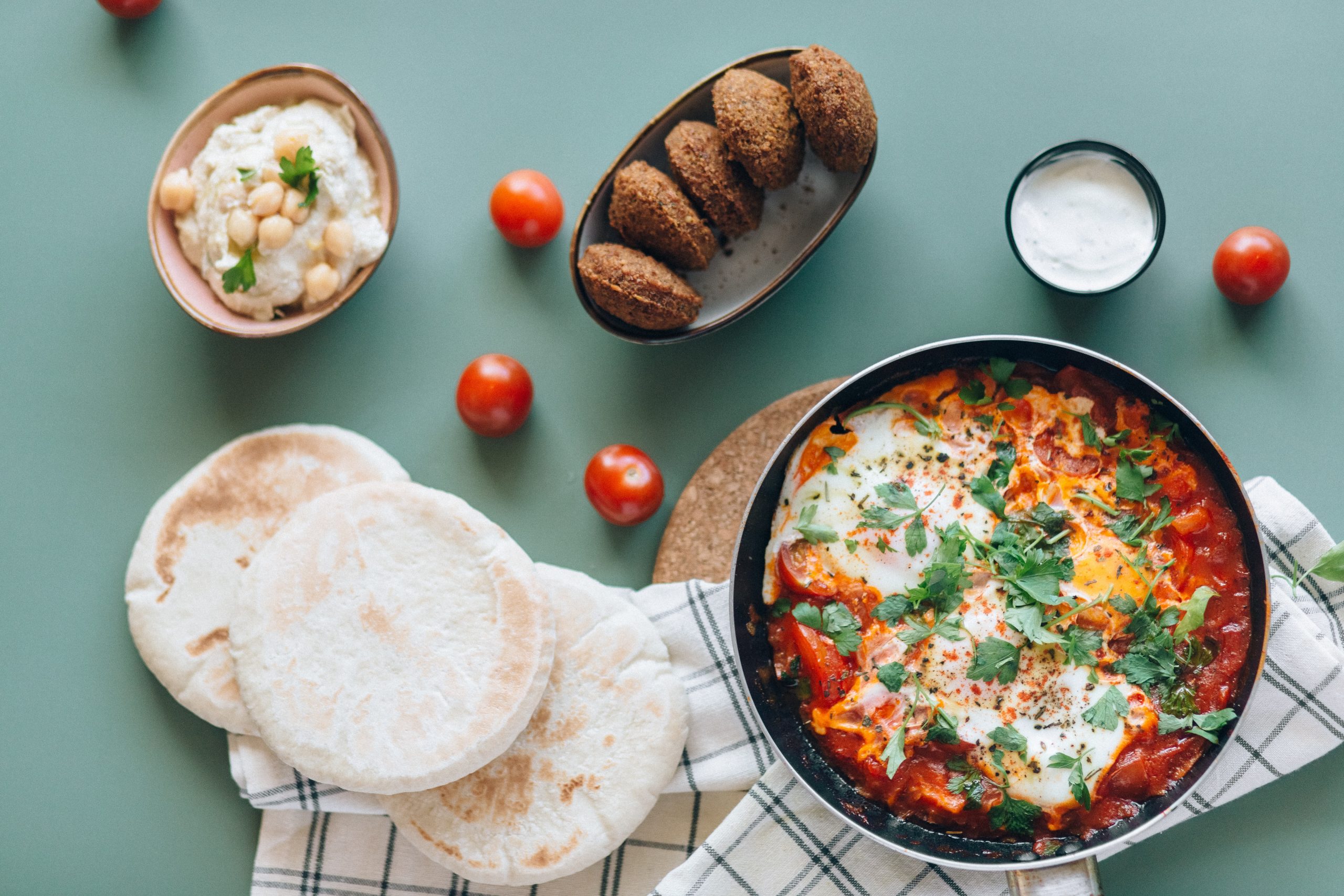 shakshuka es una excelente opción de origen tunecino