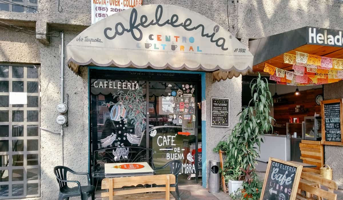 Cafeleería cafebrerías en cdmx