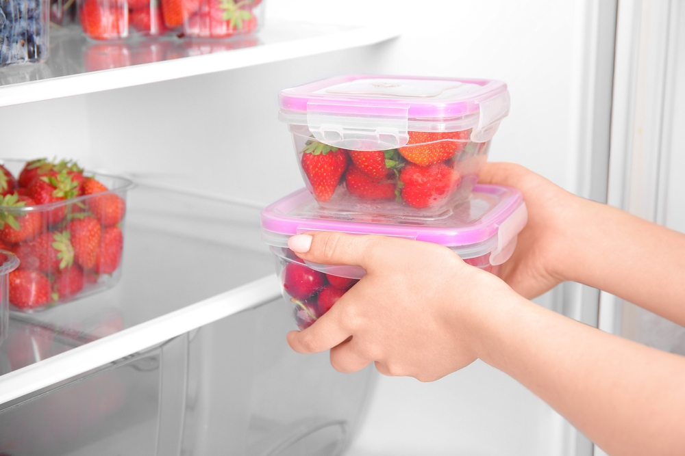 conservar fresas en el refrigerador