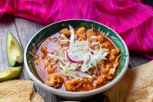 Tipos de pozole: pozole rojo Jalisciense