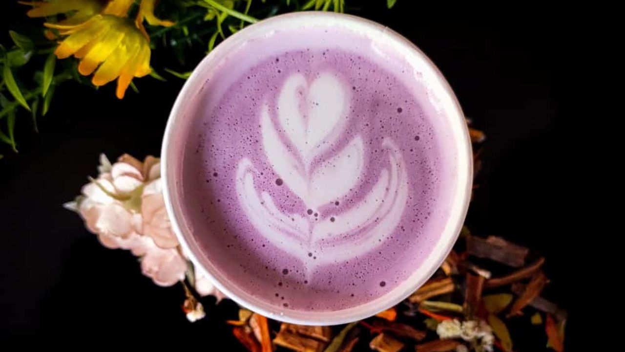 latte de taro 