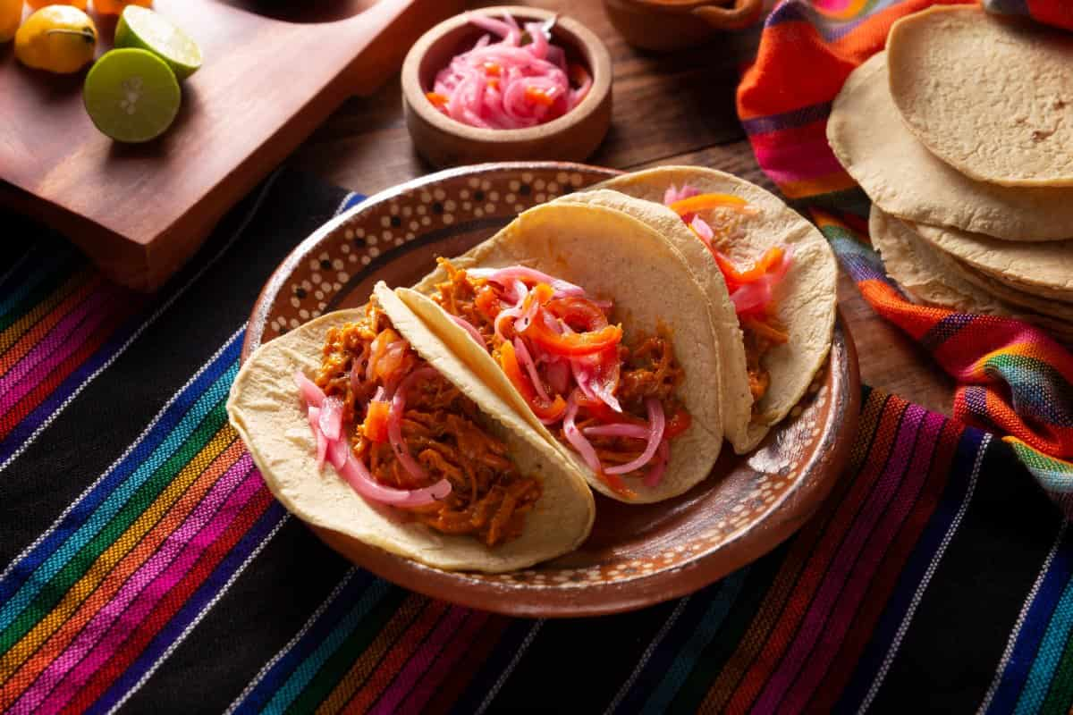 tacos de cochinita pibil