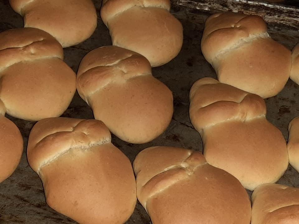 Pan de muerto de Guanajuato sin glasear