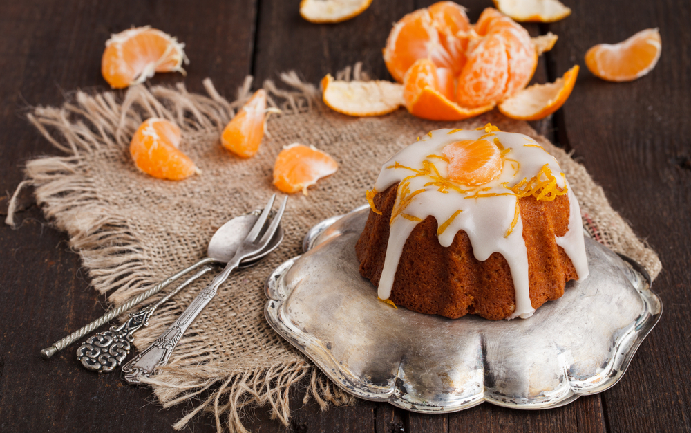 Postres con mandarina: cómo hacer panqué de mandarina