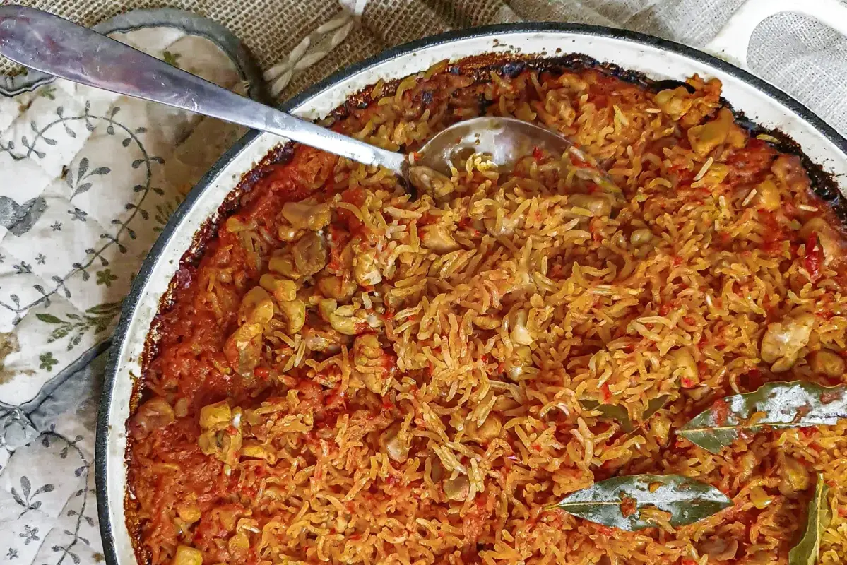 jollof, receta tradicional