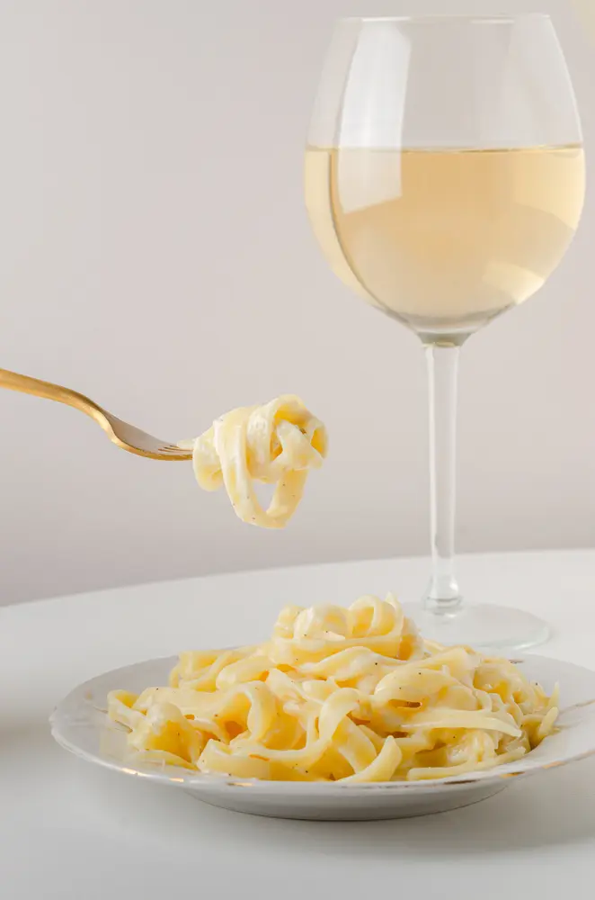 Fetuccini con crema historia fetuccini alfredo