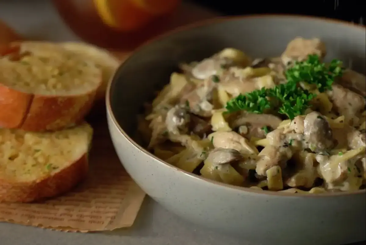 cómo hacer pasta tetrazzini