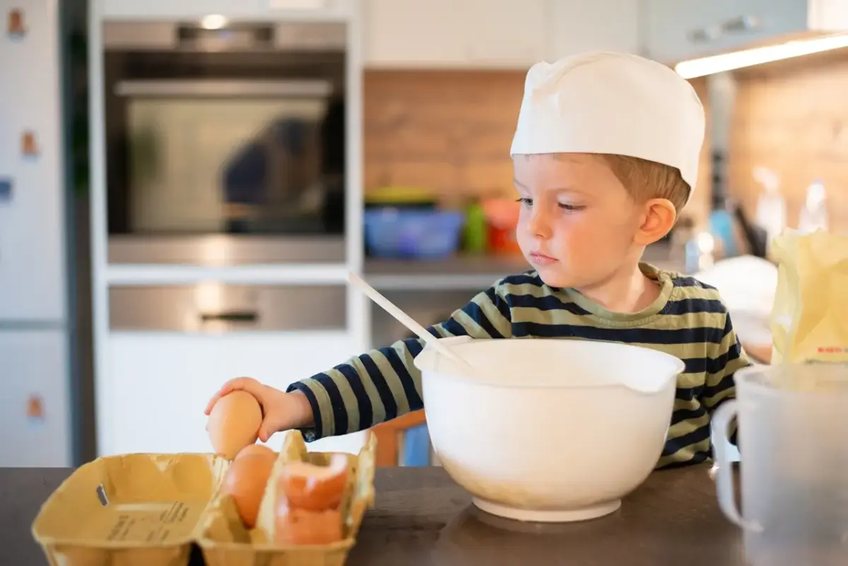 recetas interesantes para cocinar con niños, ensalada de pasta hawaiana