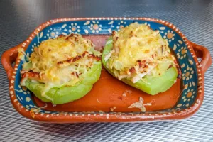 Recetas con chayote / chayotes con jamón y queso gratinado