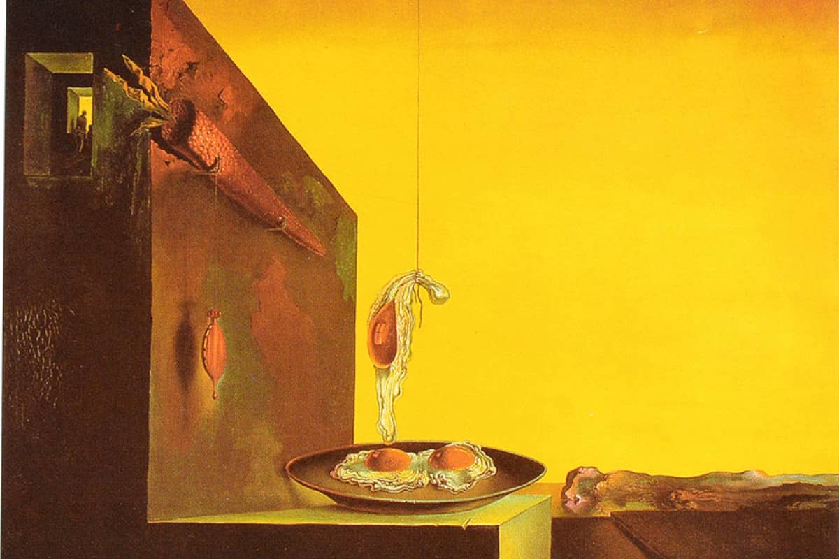 Huevos fritos una de las obras emblemáticas del surrealismo