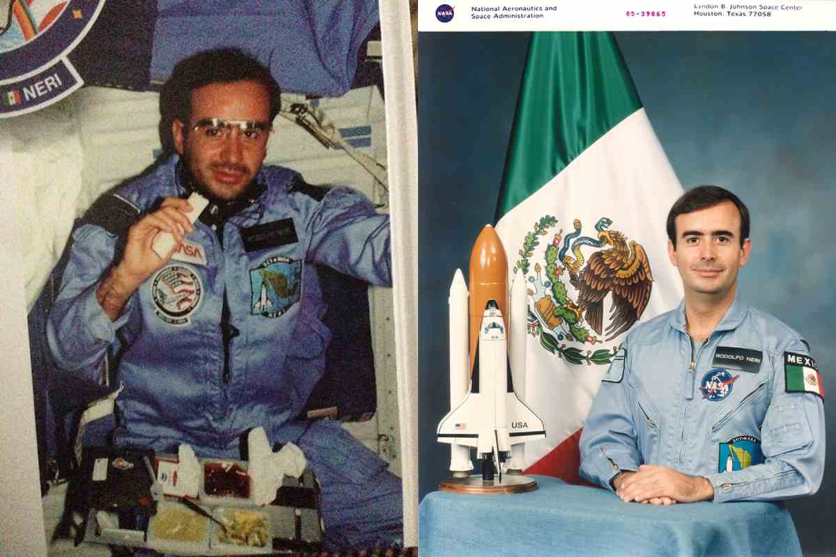 El astronauta Rodolfo Neri Vela llevó la tortilla al Espacio.