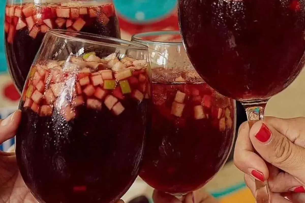 Receta de Clericot Tradicional con vino tinto