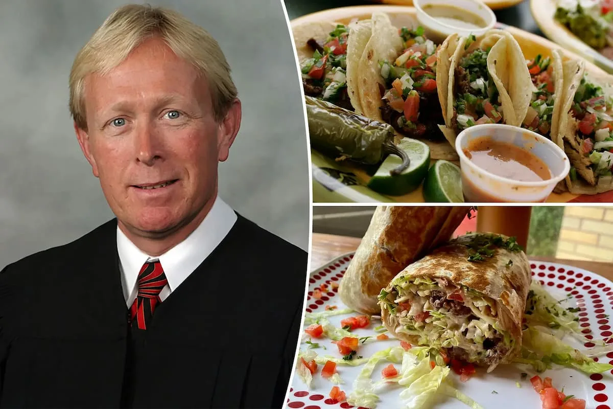 el juez que dictaminó que los tacos son sándwiches al estilo mexicano