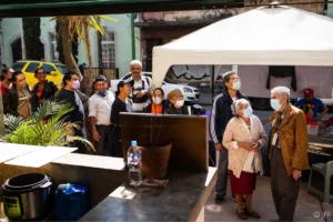 El comedor comunitario Manos Amigues sirve 300 comidas corridas al mes. / Foto: cortesía @manos.amigues