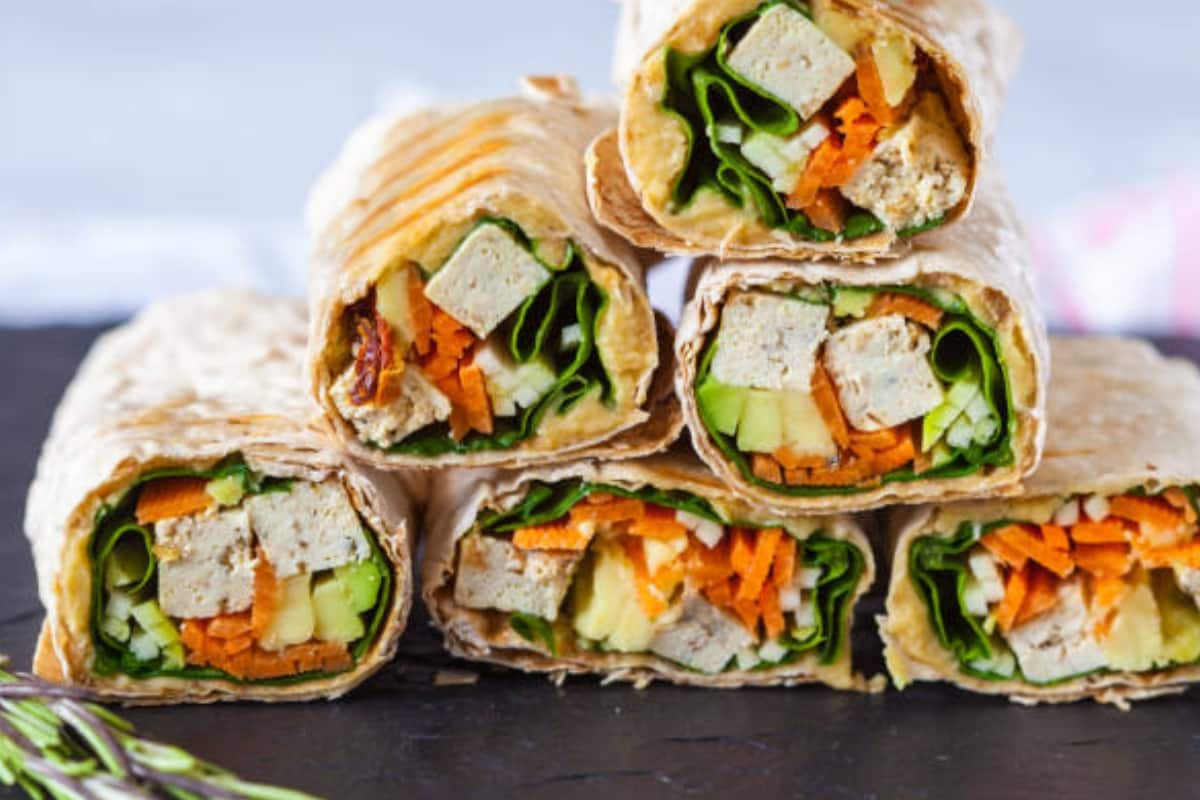 Receta súper fácil y nutritiva de burritos con tofu. / Foto: iStock