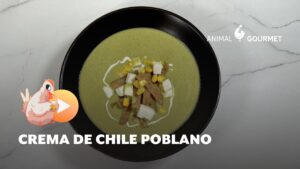 Receta de crema de chile poblano con elote/ Foto: Katia Ramírez