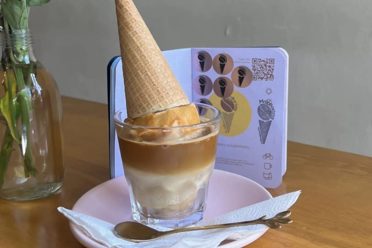 El postre perfecto para cualquier tipo de clima sí existe y es el caffè affogato. / Foto: cortesía @la_cafeneveria