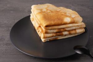 masa para crepas saladas, rápida y sencilla