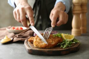 cómo preparar milanesa de pollo