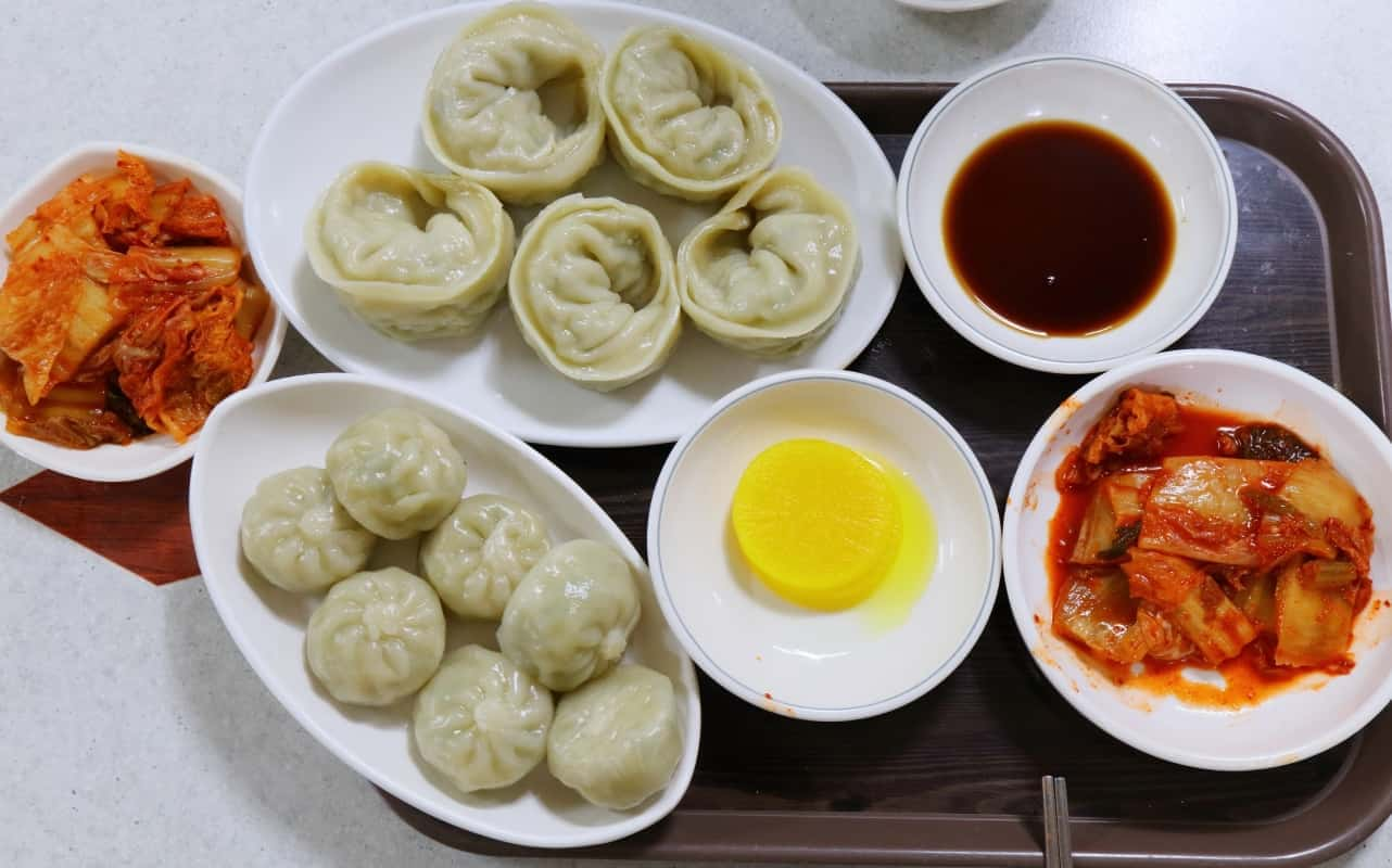 Platillos típicos de la gastronomía coreana.