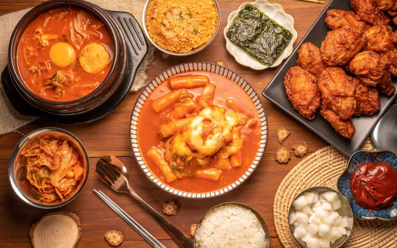 Platillos típicos de la gastronomía coreana