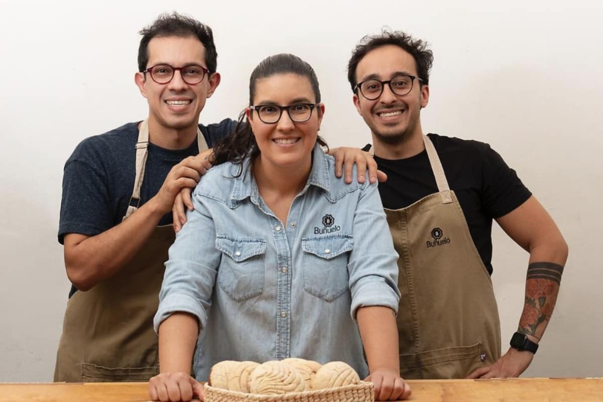 Buñuelo panadería tradicional mexicana.