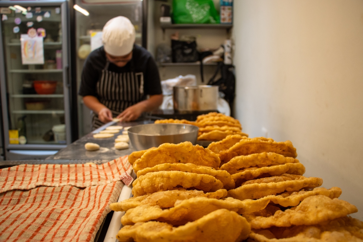 Buñuelo panadería tradicional mexicana.