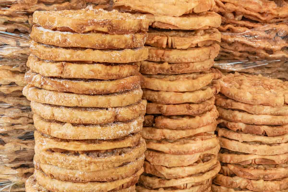 Buñuelos caseros que se venden en ferias.