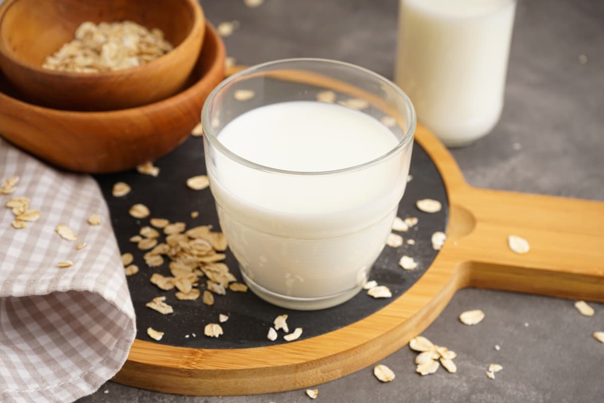 Receta de leche de avena en 5 minutos.