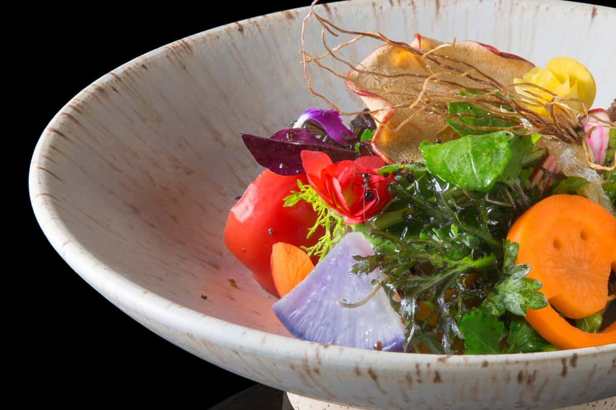 Den en Tokyo un restaurante con una visión muy diferente de la cocina tradicional de Japón