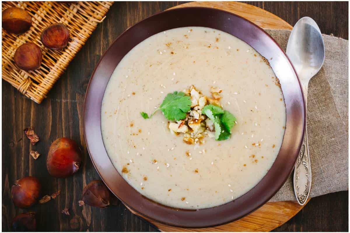 La castaña y su protagonismo en la gastronomía de otoño e invierno.