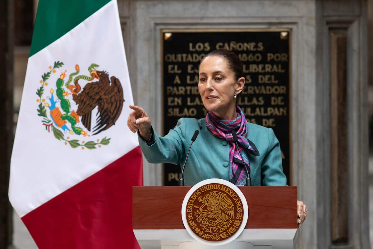 la presidenta de México dio respuesta antes los posibles aranceles que propone Trump